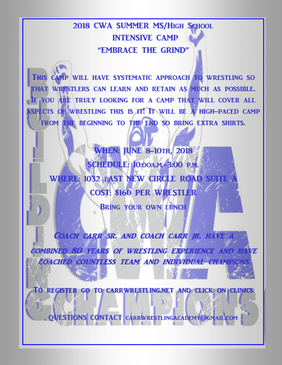 2018 CWA Intensive Camp flyer.png
